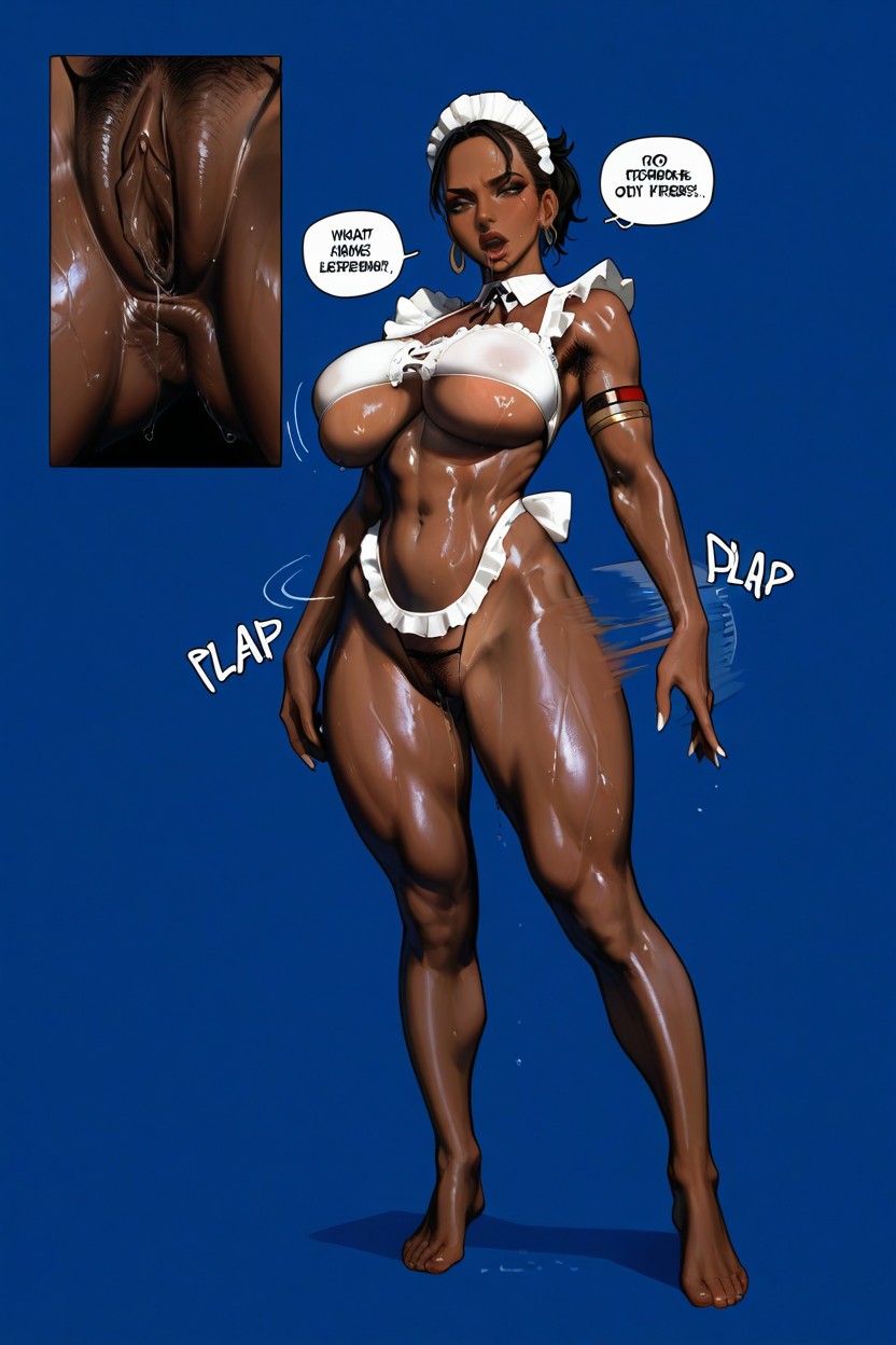 Mamimi Art Style, Slapping, Standing Hentai AI Porn