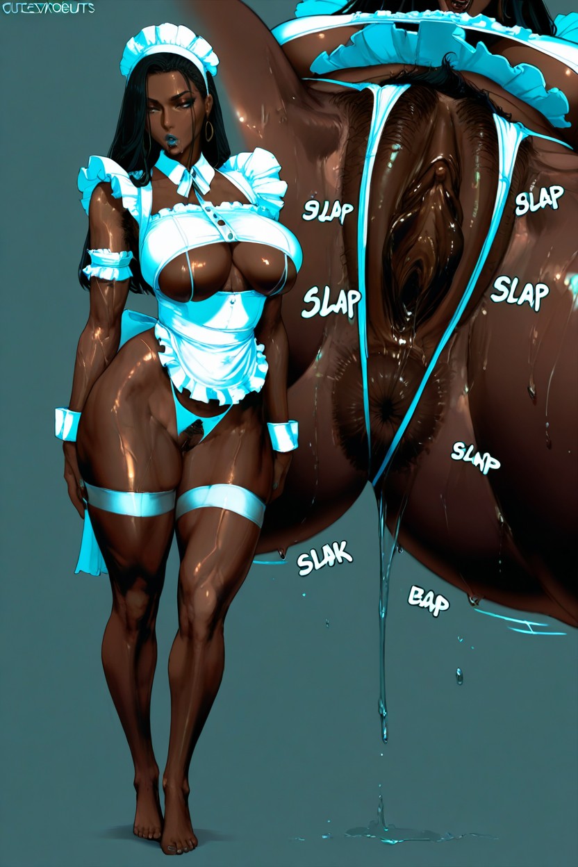 Drooling, Sweaty Skin, Very Sweaty Hentai AI Porn