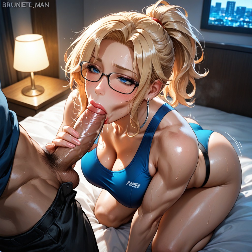 Brunnette Man, Man And Woman, Ultra-detailed Hentai AI Porn