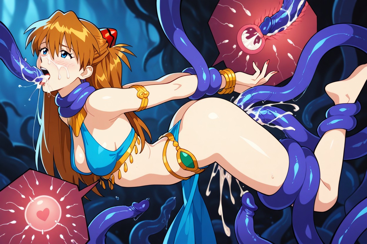 Impregnation, Saliva Leaking, Perfect Body Hentai IA