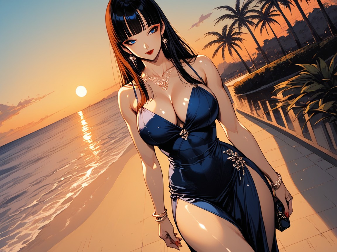 Body, Walking Up The Driveway, Night Hentai AI Porn