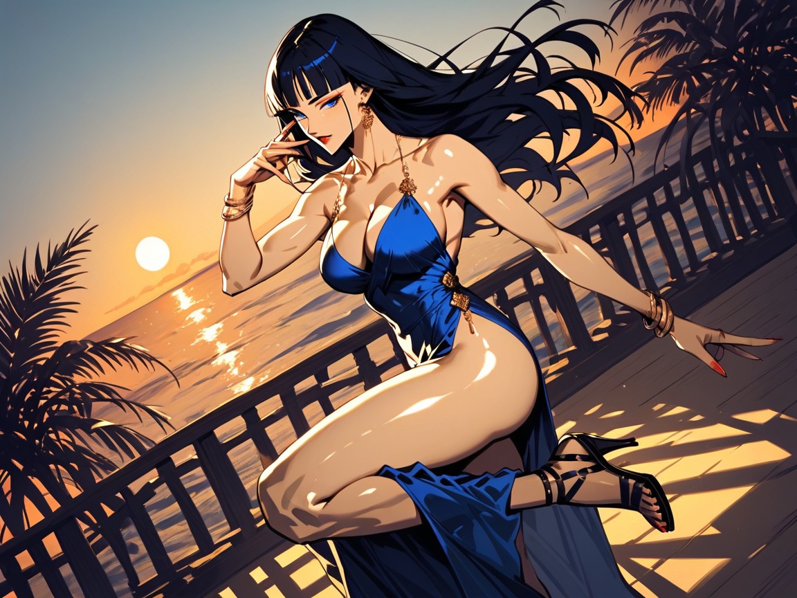Long Length, Sky, Zou Dress Hentai AI Porn