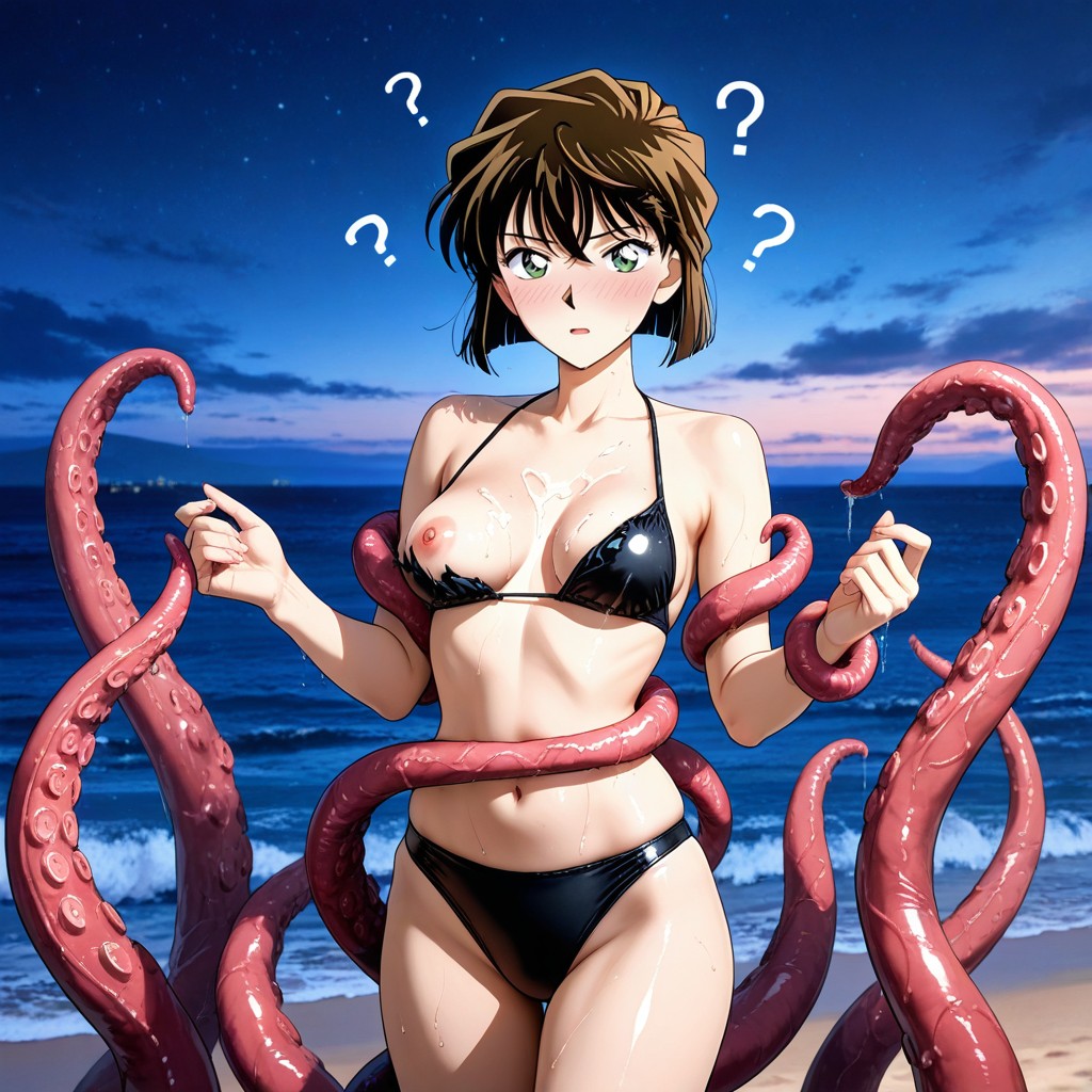Looking At Viewer, Topless, Perfect Waistlines Hentai AI Porn