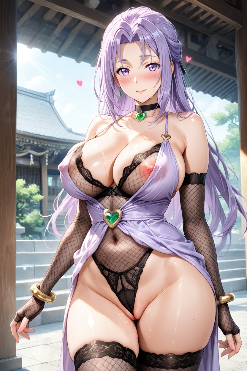 Beautiful Breasts, Standing In Front Of The Viewer, Erect Nipples Porno IA Hentai
