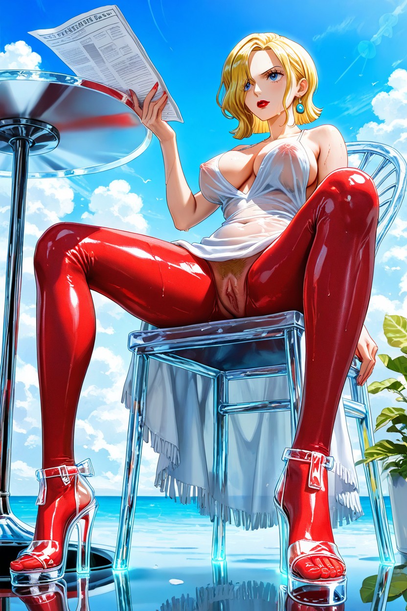 Front View, 25+, Tea Table Porno IA Hentai
