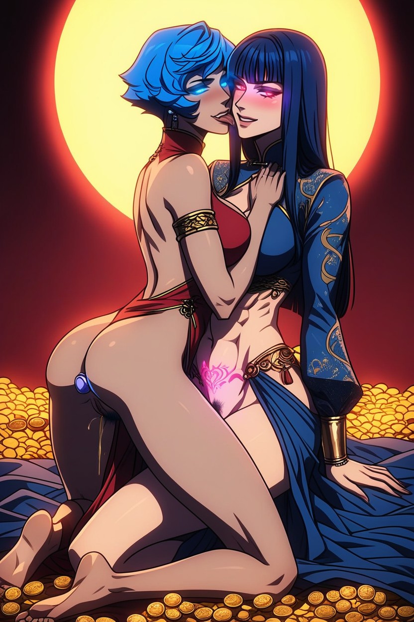 Treasure, Plug Anal, Elegant Porno IA Hentai
