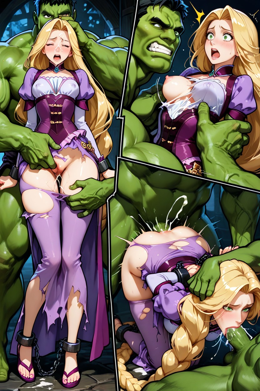 Emerald, Medium Ass, Faces Volumetric Lighting Hentai AI Porn