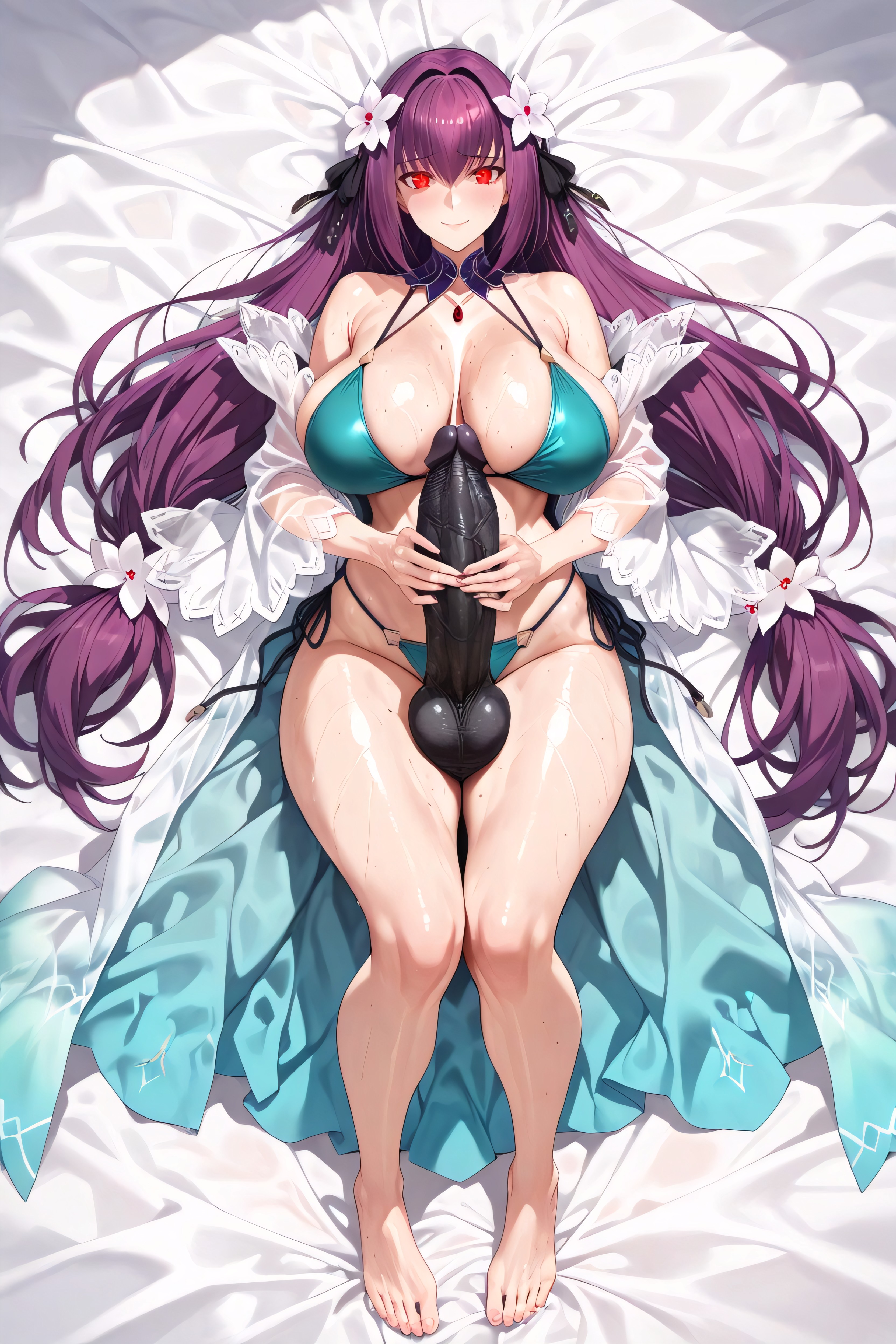 Full Body, Detailed Face, Embarrassed Hentai AI Porn