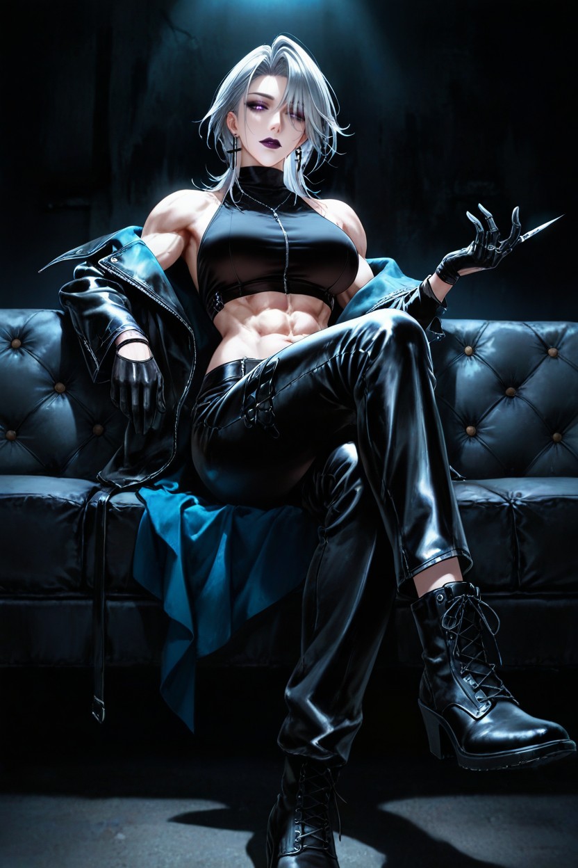 Futa, 25+, Steel Ear Cuff Hentai AI Porn