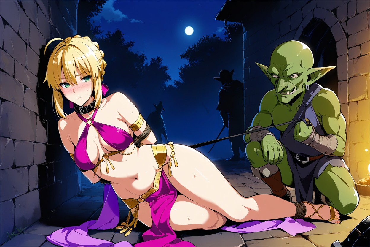 Face To Face, Goblin Naked, With Male Goblin Hentai AI Porn