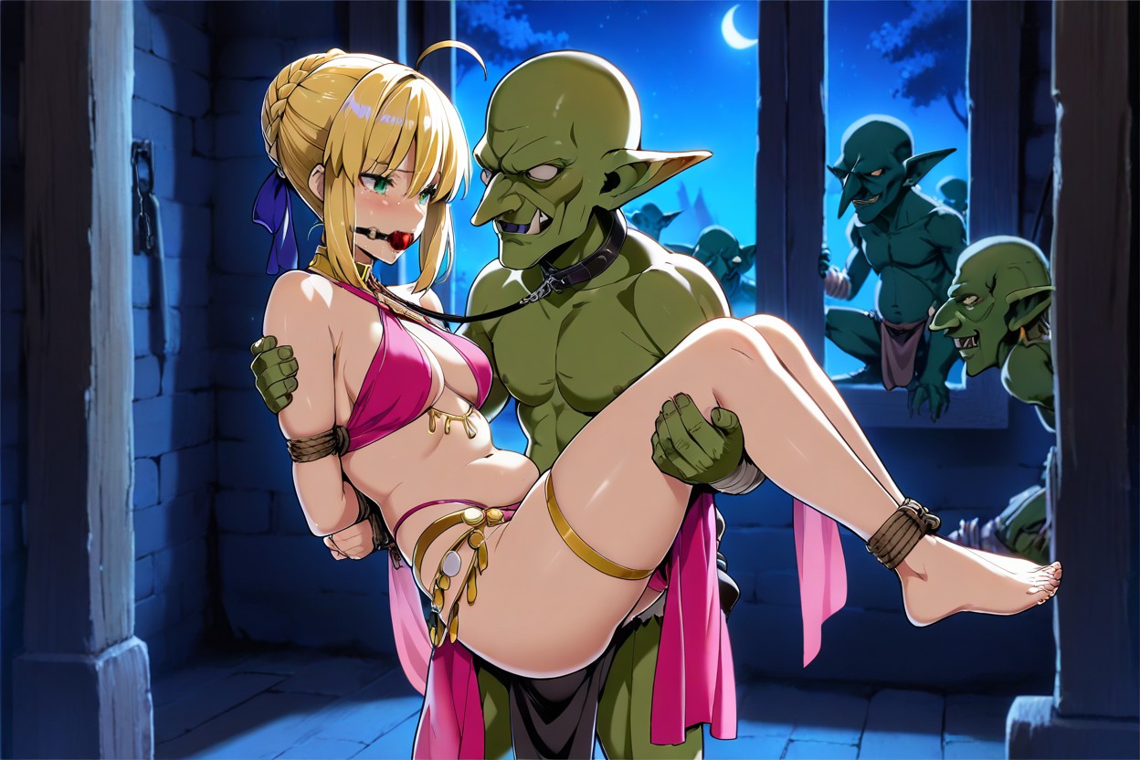 Side View, Honkai Impact, Skinny Hentai AI Porn