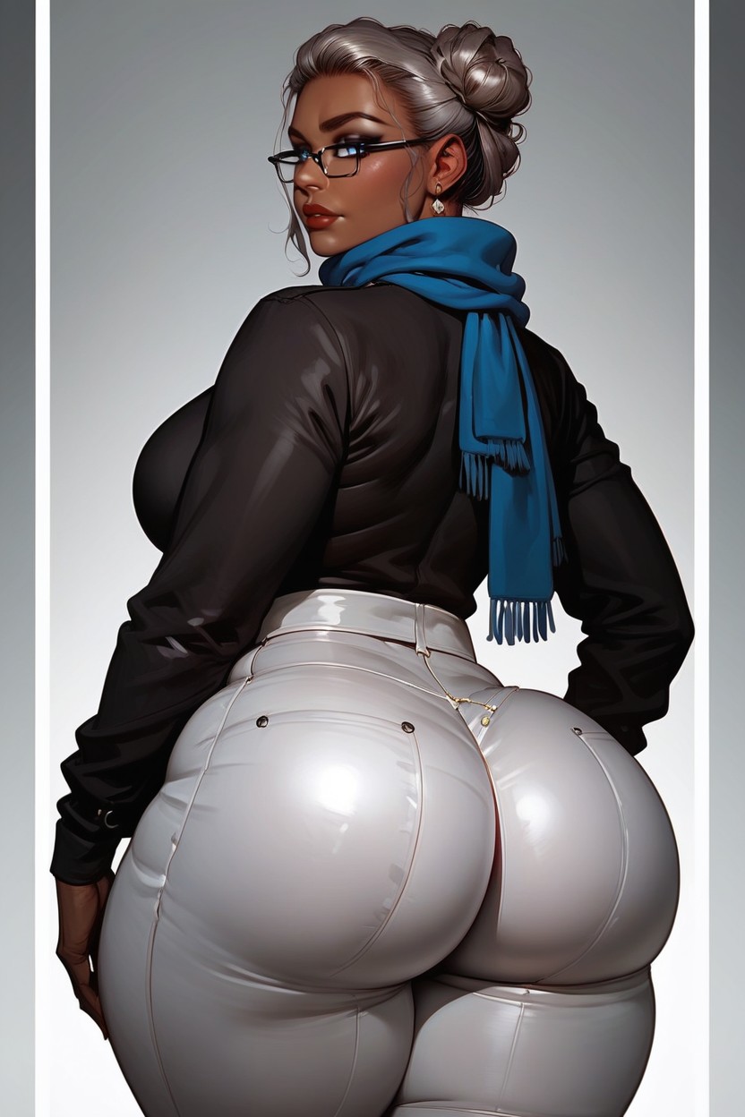 Tanned Skin, Ssbbw Thick Thighs, Bufanda Hentai IA