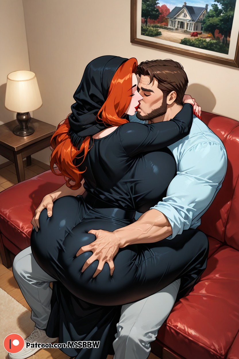 High Resolution, Couple, Skirt Hentai AI Porn
