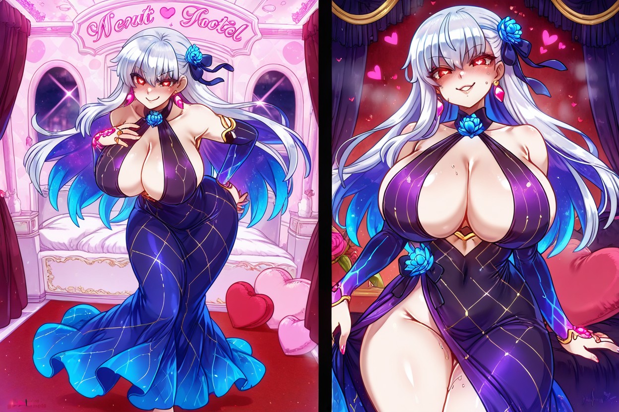 Pure, Halter Neck, Side Boobs Hentai AI Porn