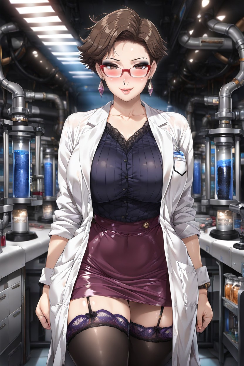 Contoured Nose, +, Bubble Butt Hentai AI Porn