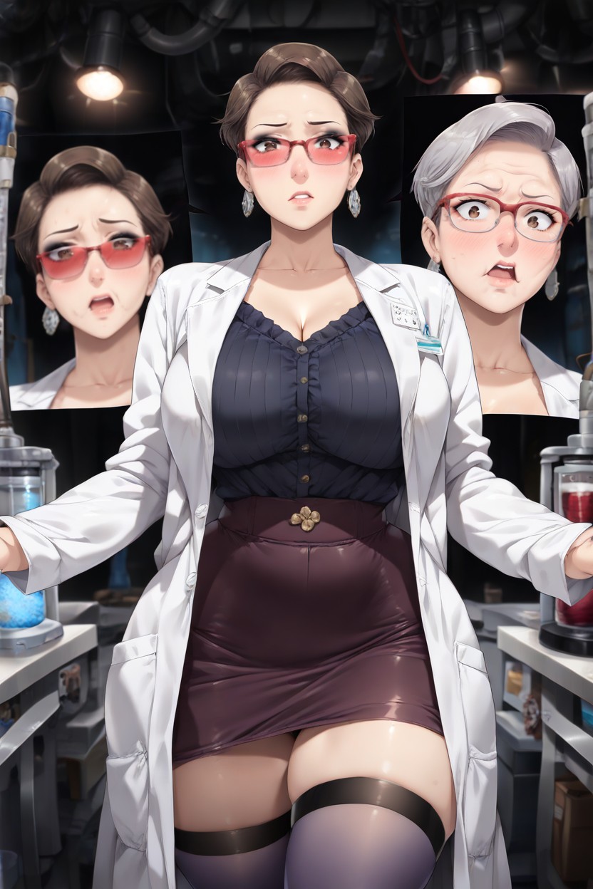 Curvy, 30+, Mysterious And Ominous Atmosphere Hentai IA