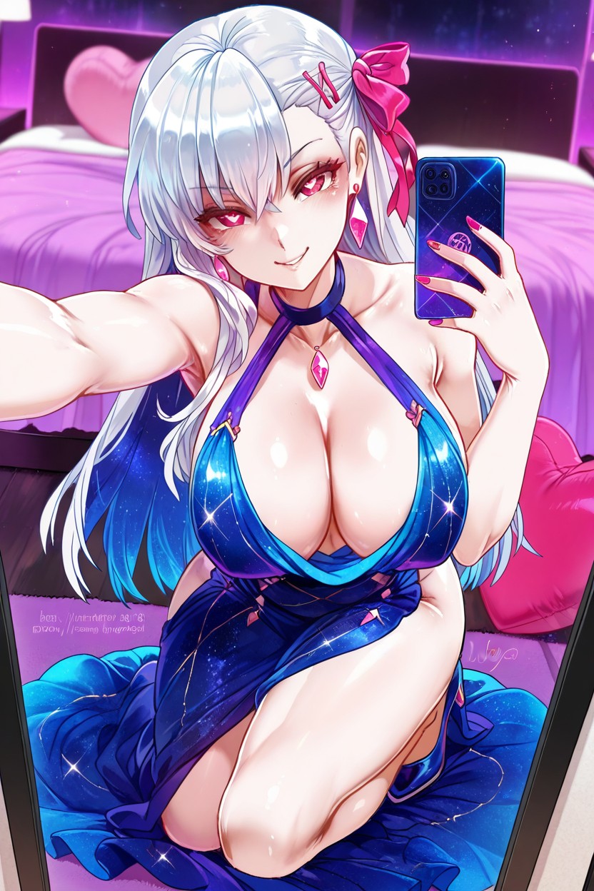 Dishwasher Anatomy Style, Crystal Clear White Skin, Side Boobs Hentai IA