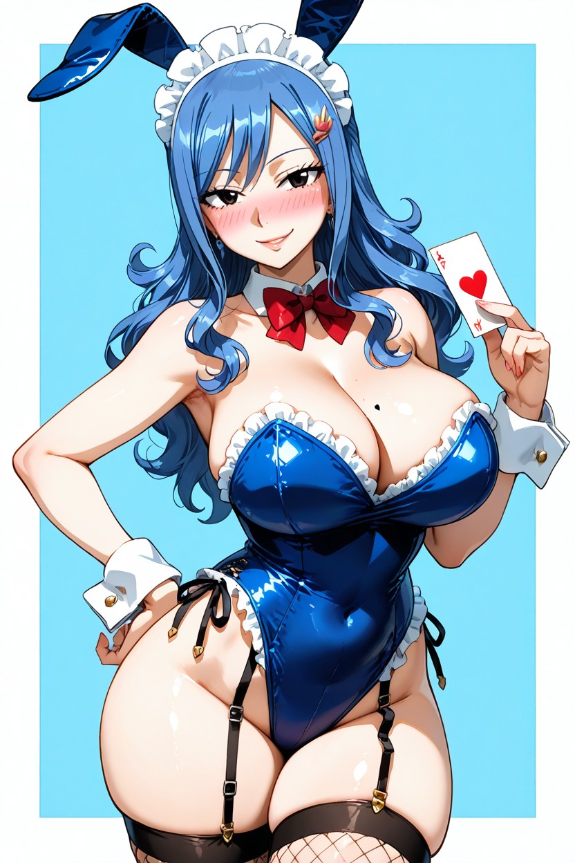 Highleg, Garter Straps, Traviesa Hentai IA