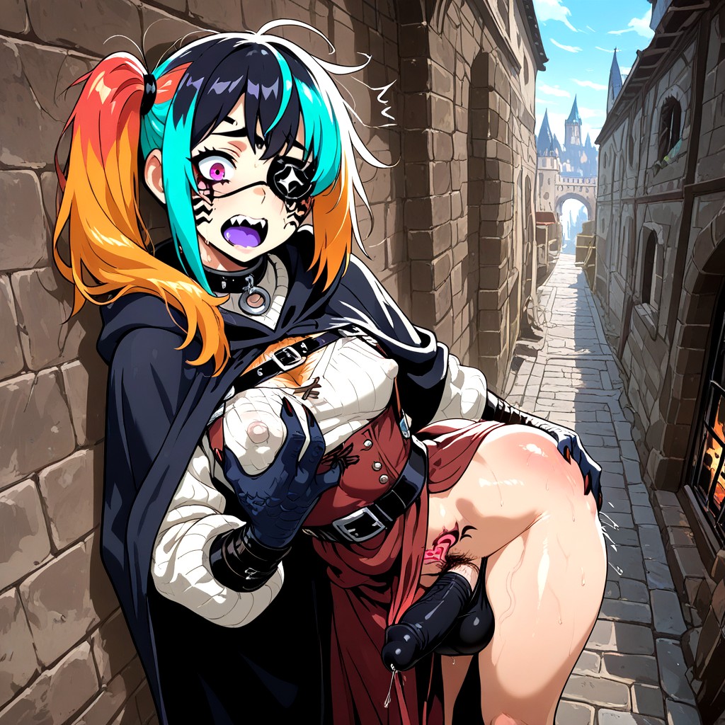 Groping Crotch, Back Hair, Hairy Pussy Hentai AI Porn