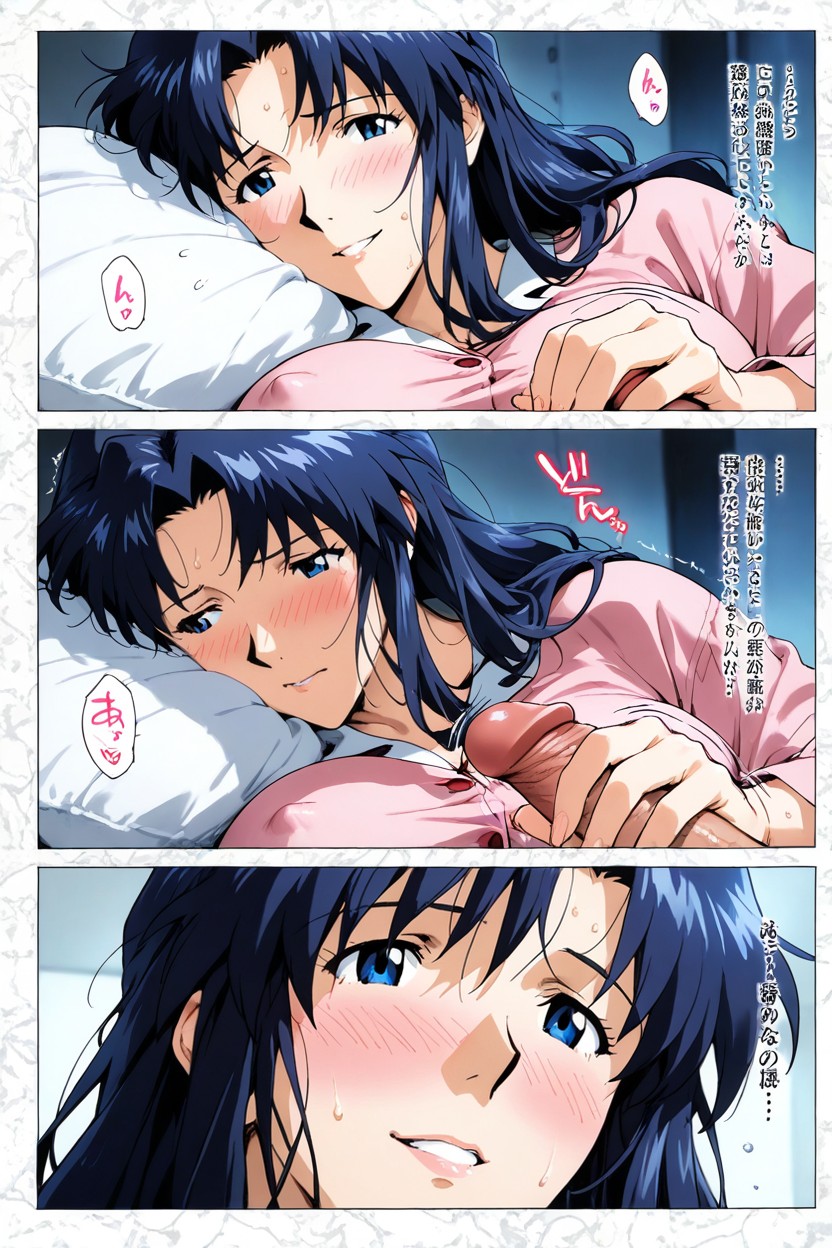 Lying On Back On Bed, Perfect Anatomy, 25+ Hentai AI Porn
