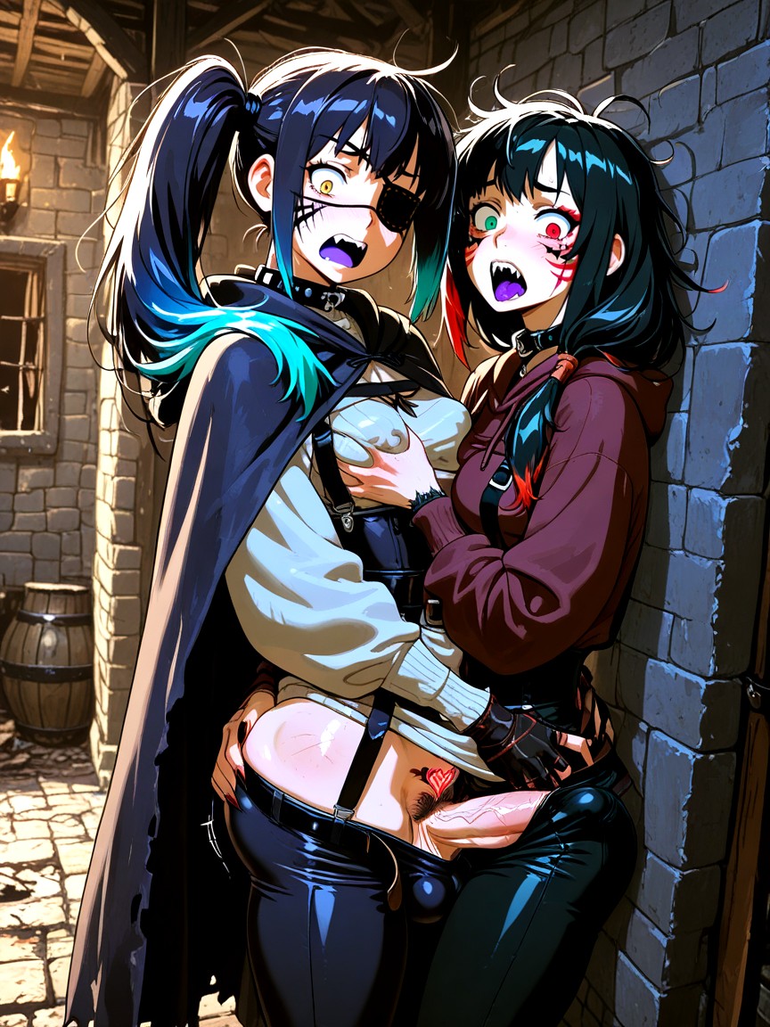 Tribal, Messy Hair, Magical Hentai AI Porn
