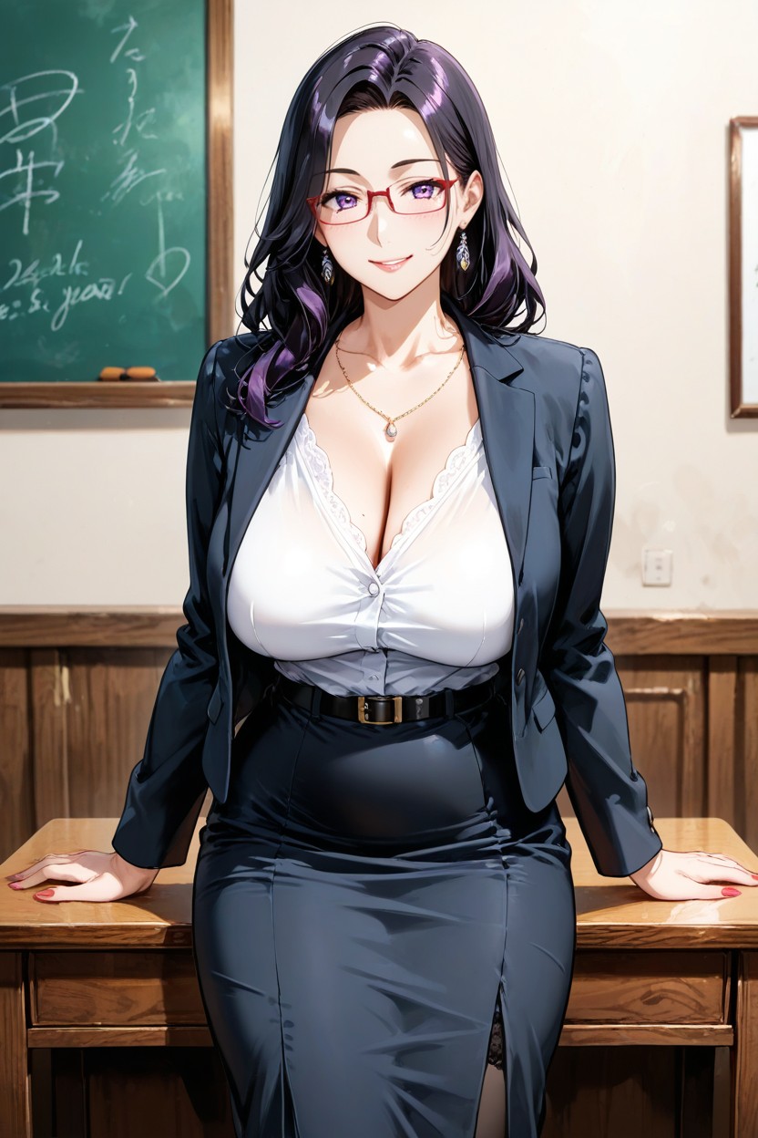 Both In The Same Rich Color, 25+, Intelligent Eyes And Wears Hentai AI Porn
