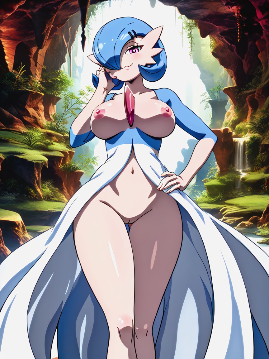 Large Body, Spreading Legs, Solo Hentai AI Porn
