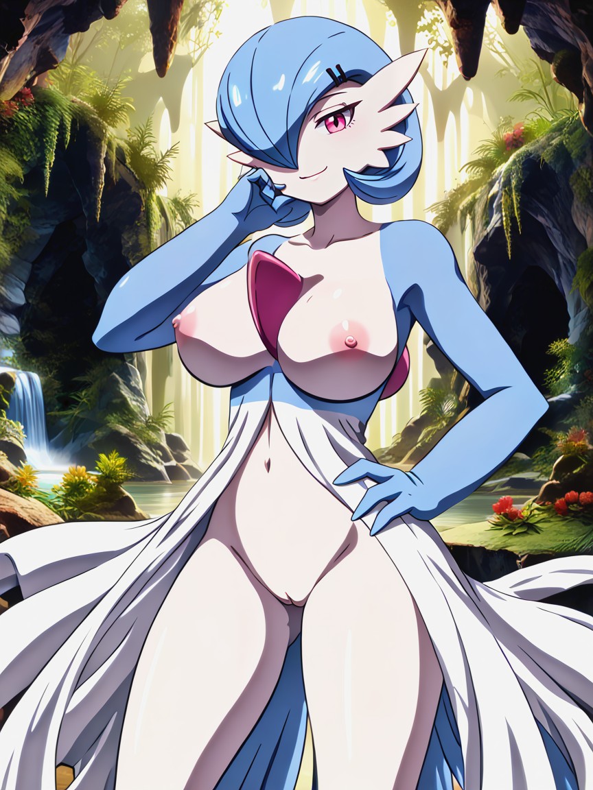 Pink Eyes, Hourglass, D Hentai AI Porn