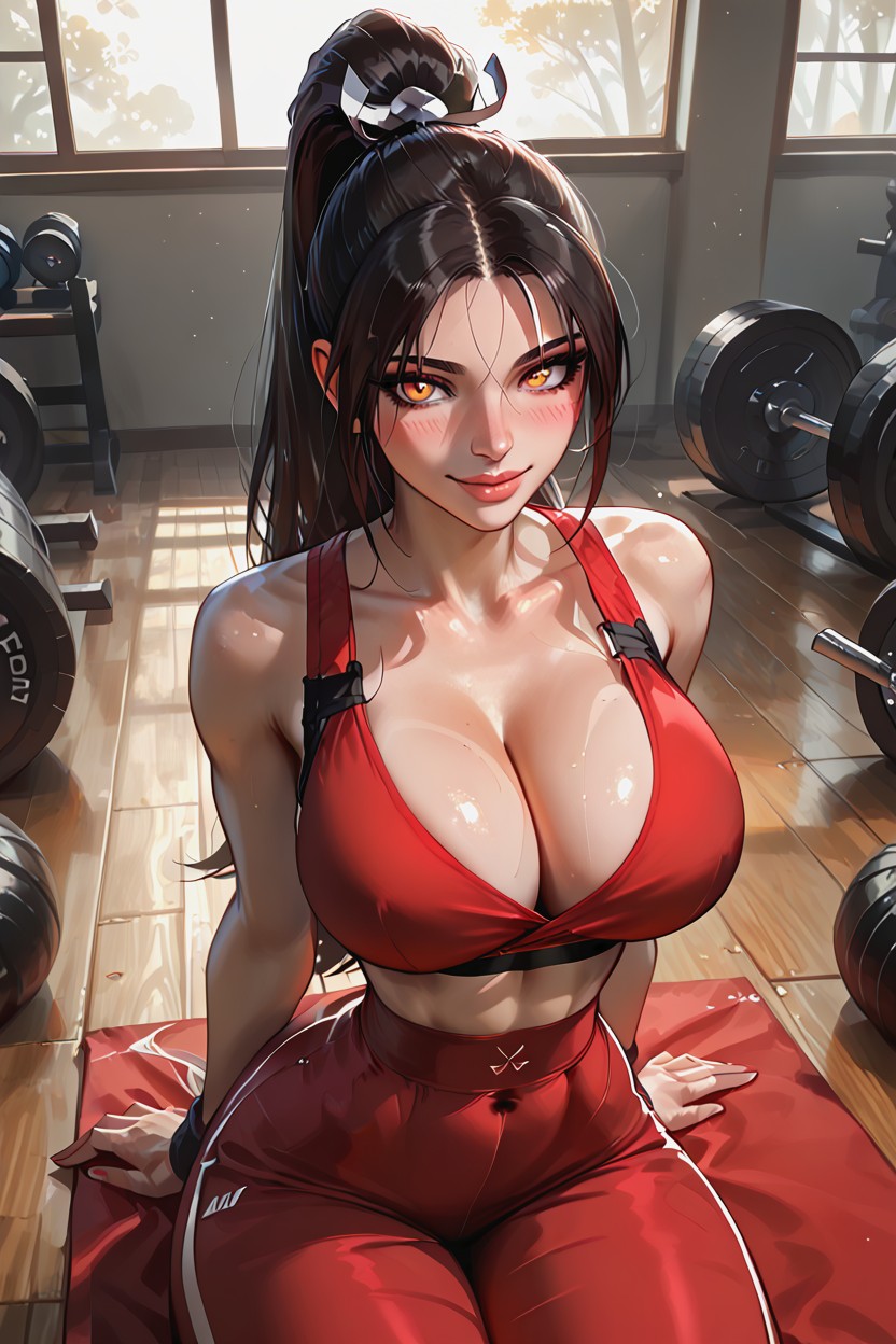 Horny, Very Snatched Waist, Very Tapered Waist Hentai AI Porn