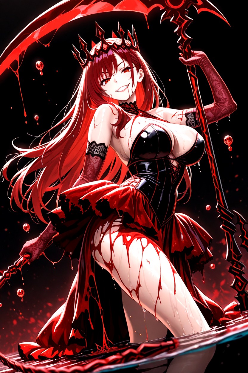 Splattered In Blurry Foreground, Dripping Skirt Tutu, 20+ Hentai AI Porn
