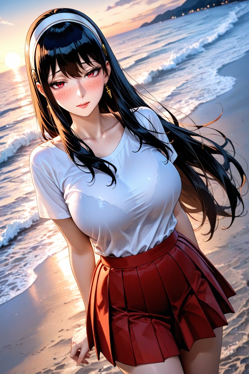 Round Face, 25+, Beautiful Face Hentai AI Porn