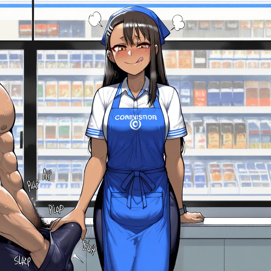 Checkout Counter, Femdom, Grabbed Tightly Hentai AI Porn