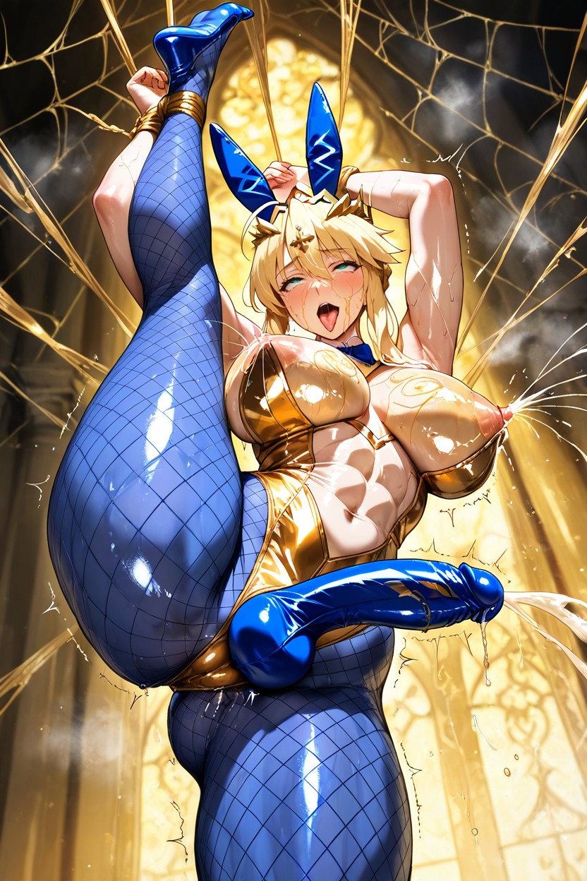 Showing Feet, Covered Penis, Wet Hentai AI Porn