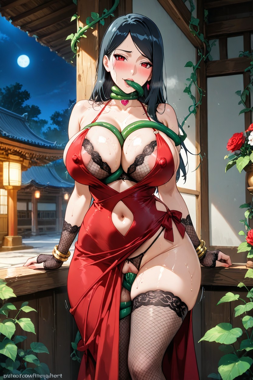 Many Details, Night, Long Length Hentai AI Porn