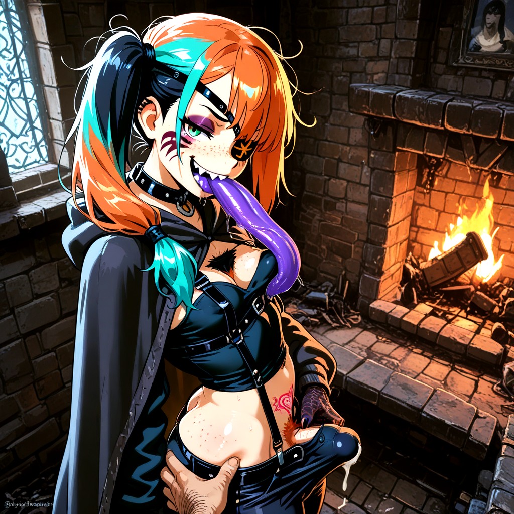 Thrusting, Cloak, Pinned Hentai AI Porn