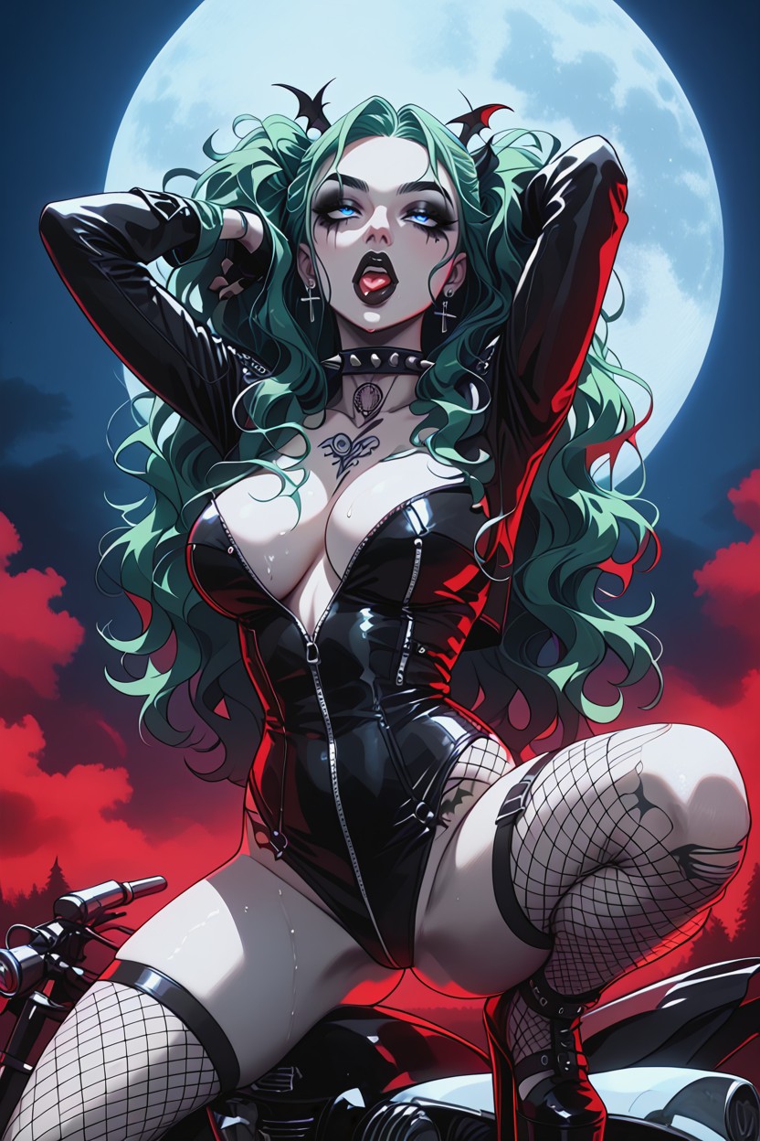 Ahegao, Twin Tails, 18+ Hentai AI Porn
