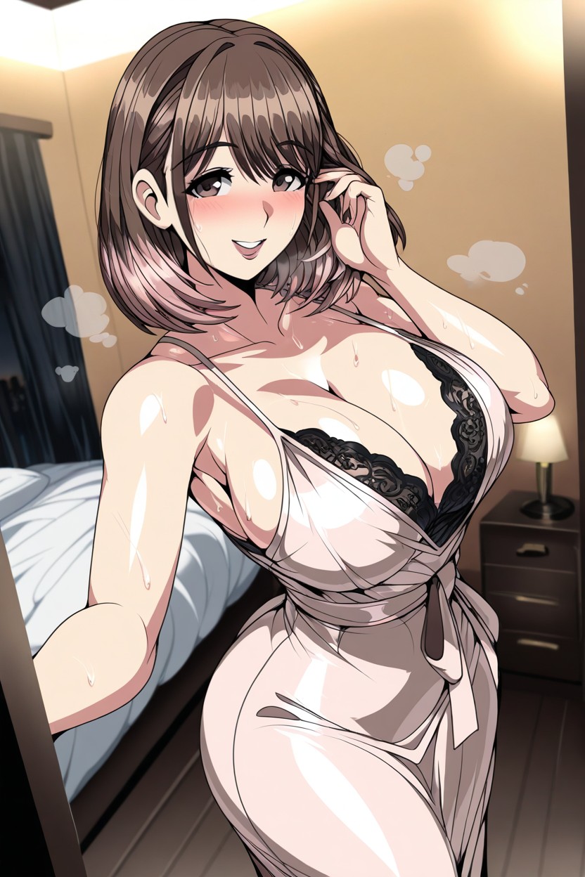 Perfect Skin, Very Sweaty, Ultra Quality Hentai AI Porn