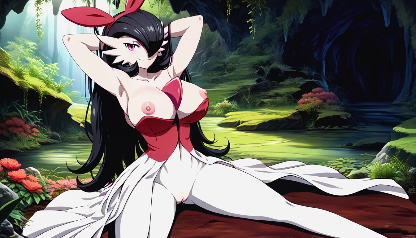 Massive Fake Breasts, Legs, Gardevoir From Pokémon Hentai IA