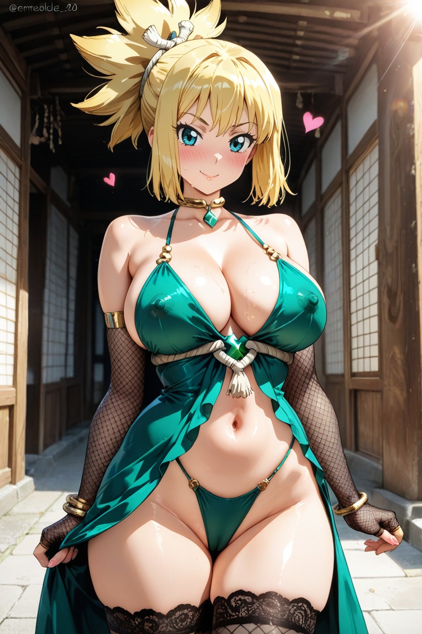 Beautiful Breasts, Sensual Posture, Perfect Breasts Porno IA Hentai