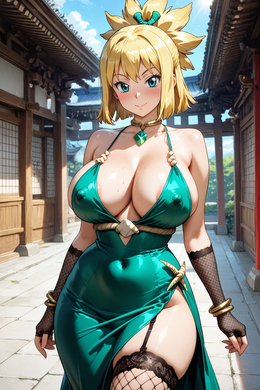 Looking At The Viewer, Erect Nipples, Sunlight Hentai AI Porn