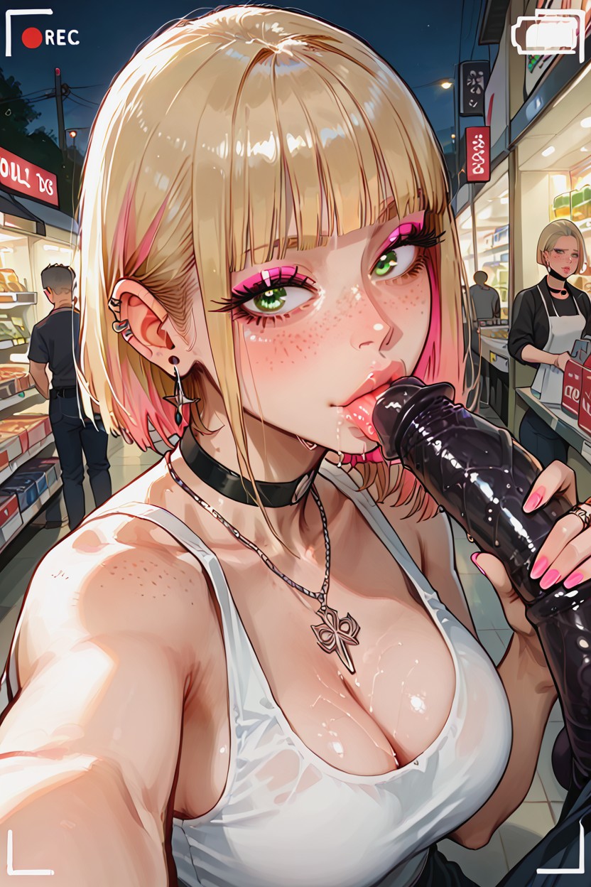 High Resolution, Convenience Store, In A -hour Store Hentai AI Porn