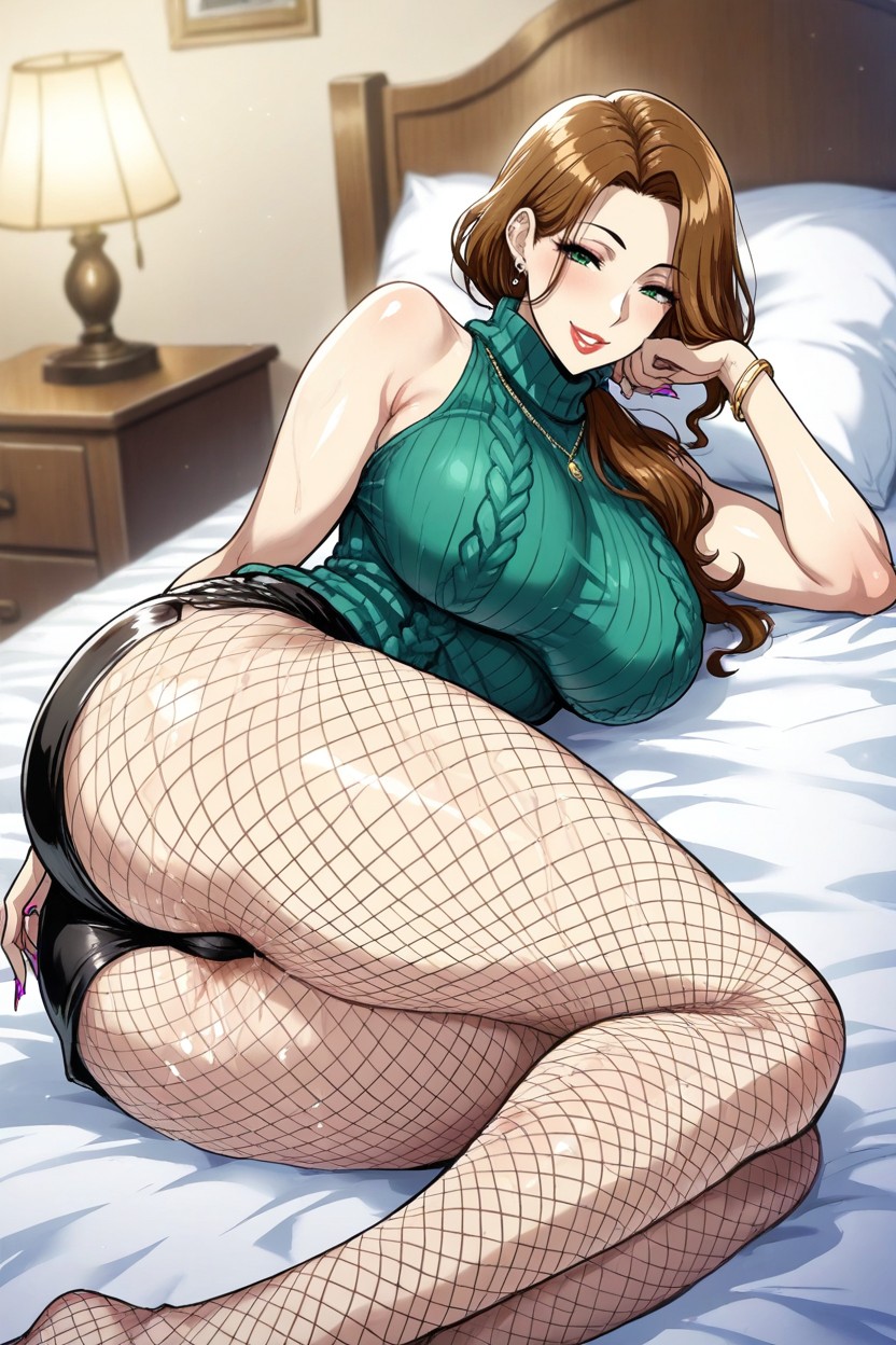 Natural Breast, Sharply Eyes, Horny Hentai AI Porn