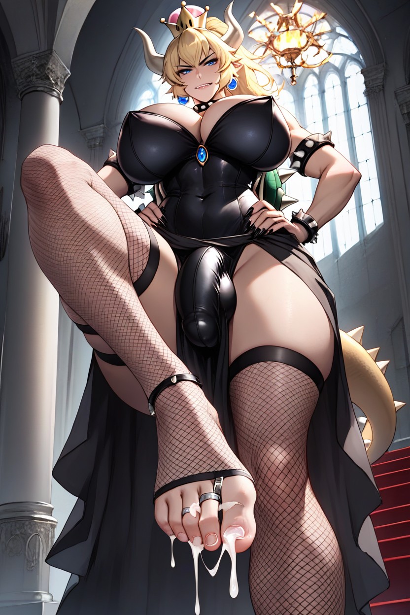 Smooth Skin, Penis Bulge, Dominatrix ヘンタイAIポルノ