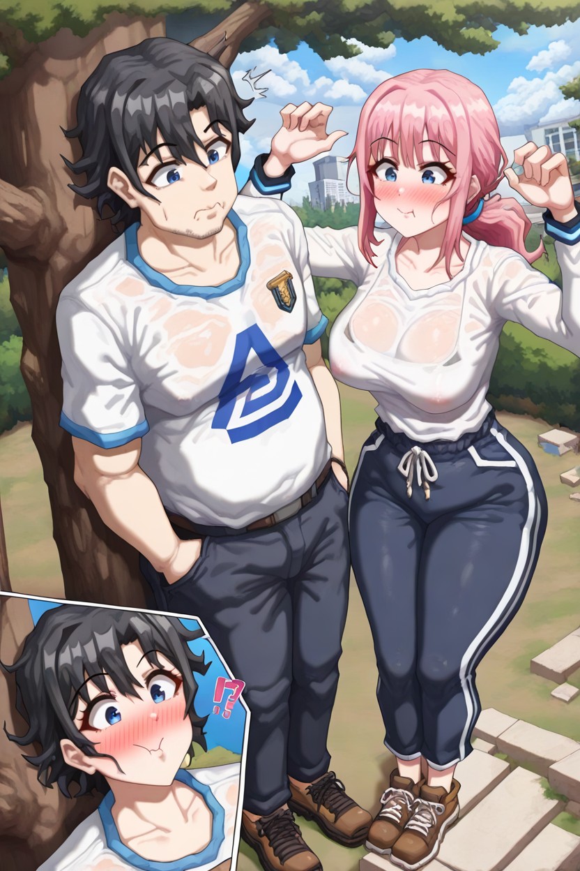 Mouth Closed, Medium Breast, 18+ Hentai AI Porn