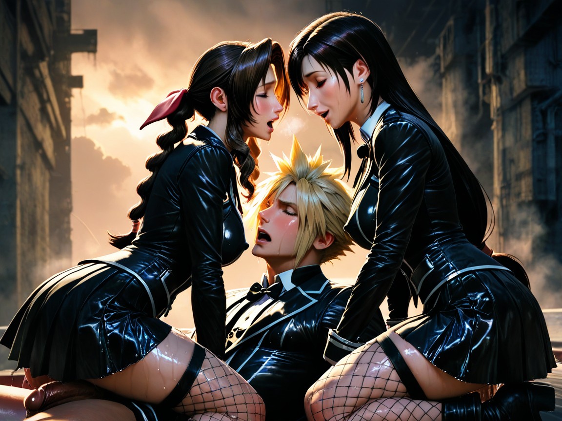 Ropa Mojada, Covered In Excessive Oil, Uniforme Hentai IA