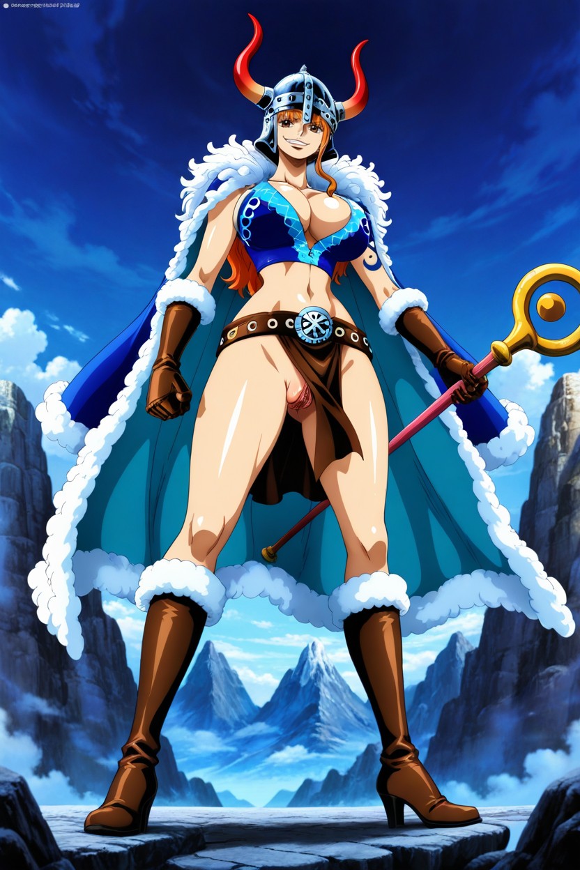 Toei Animation Style, Pussy Peek, Pussy On View Hentai IA