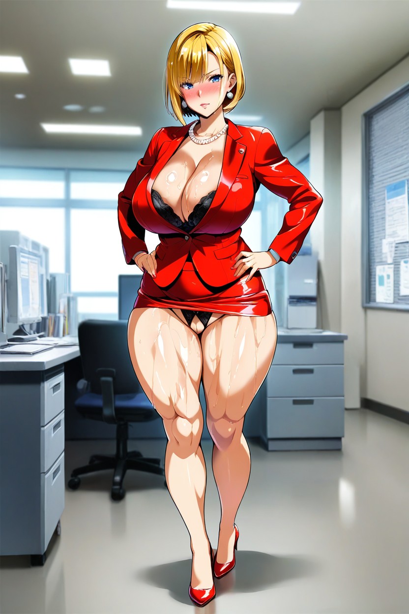 Big Tits, Sexy Legs, Front View Hentai IA