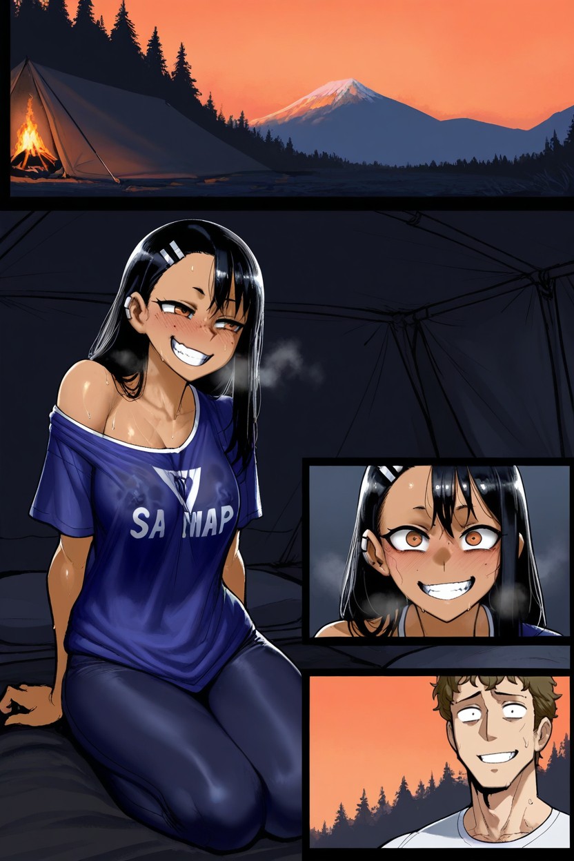 Grinning, Culo Pequeño, Third-person View Hentai IA
