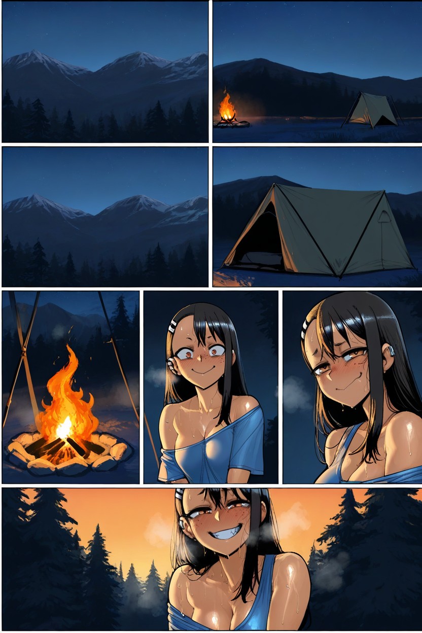 Telling A Story, Multiple Panels, Male Hentai IA