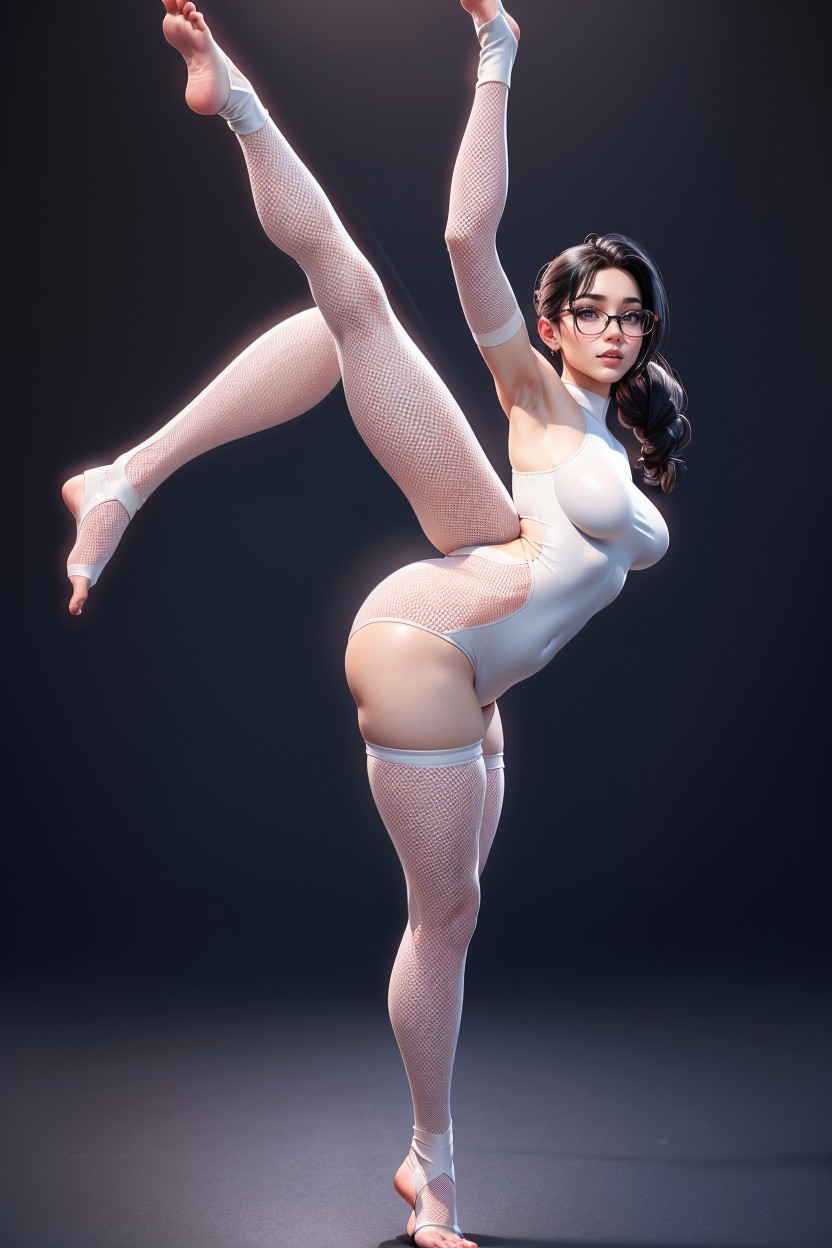 25+, Splits, Detailed Pussy Hentai IA